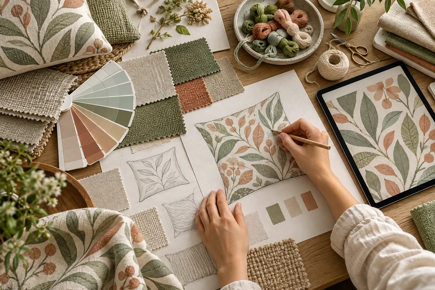 Pattern and color development